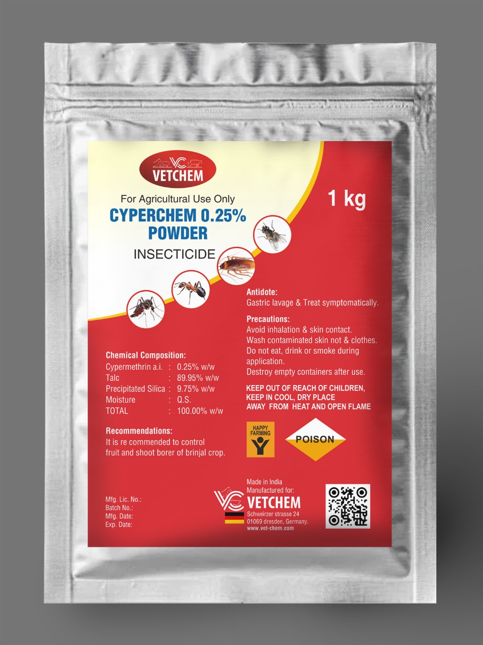 CYPERCHEM 0.25% POWDER